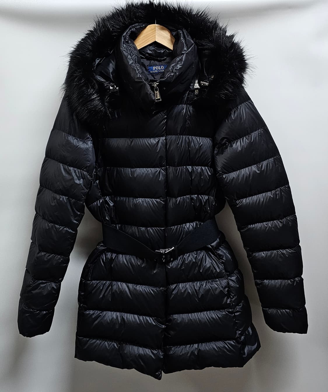 폴로랄프로렌 벨티드 퍼 덕다운패딩 M 신형정품큐알 상품이미지1
