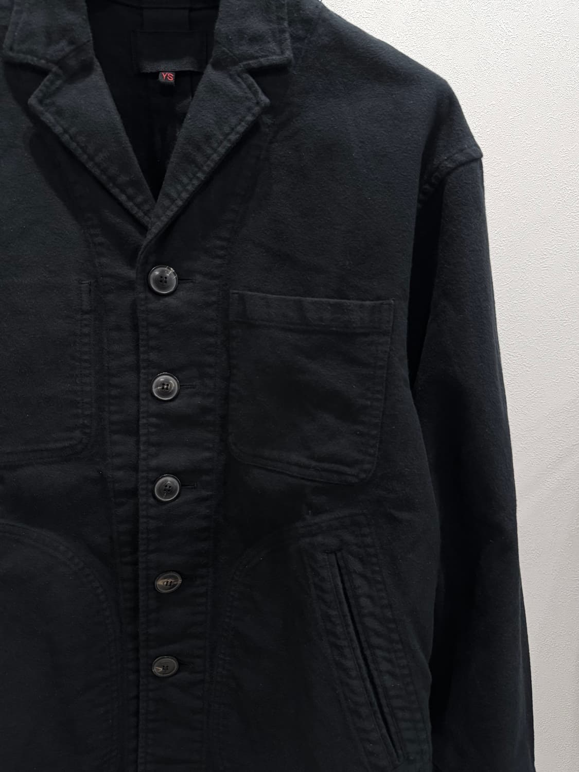 요코사카모토 23aw 브러쉬드 몰스킨 워크 자켓 상품이미지3