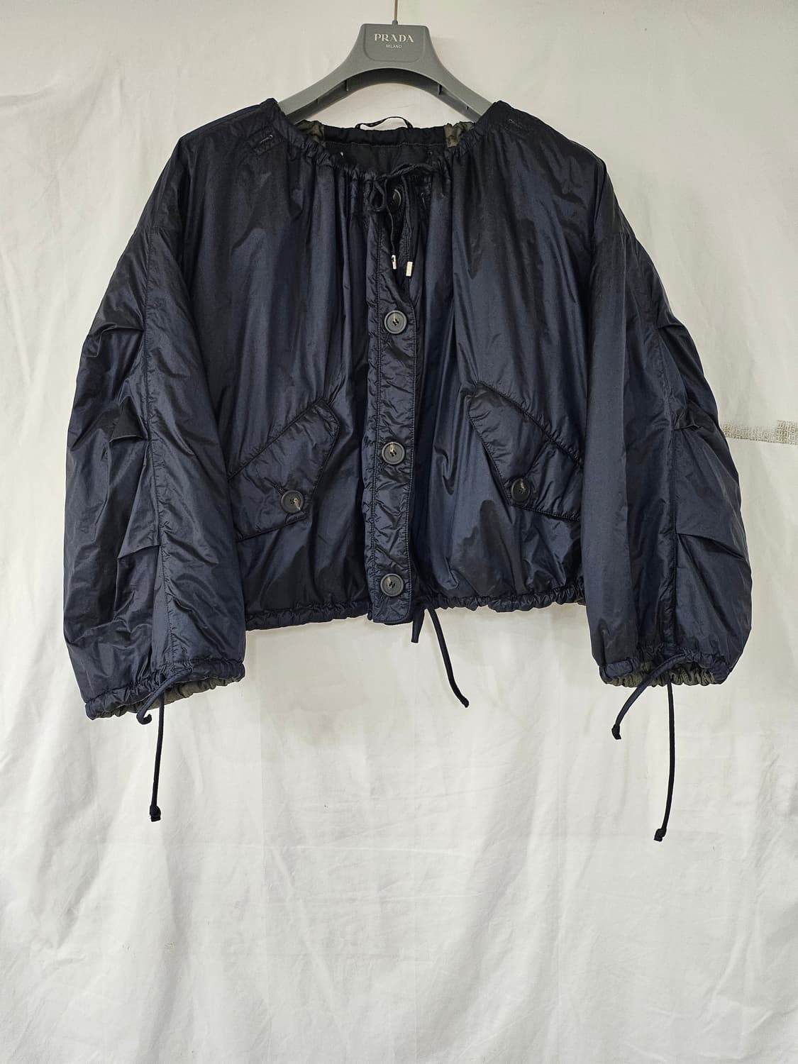 한섬 마르파스탠스 파라슈트 퀼팅 봄버 재킷 xs~s 상품이미지3