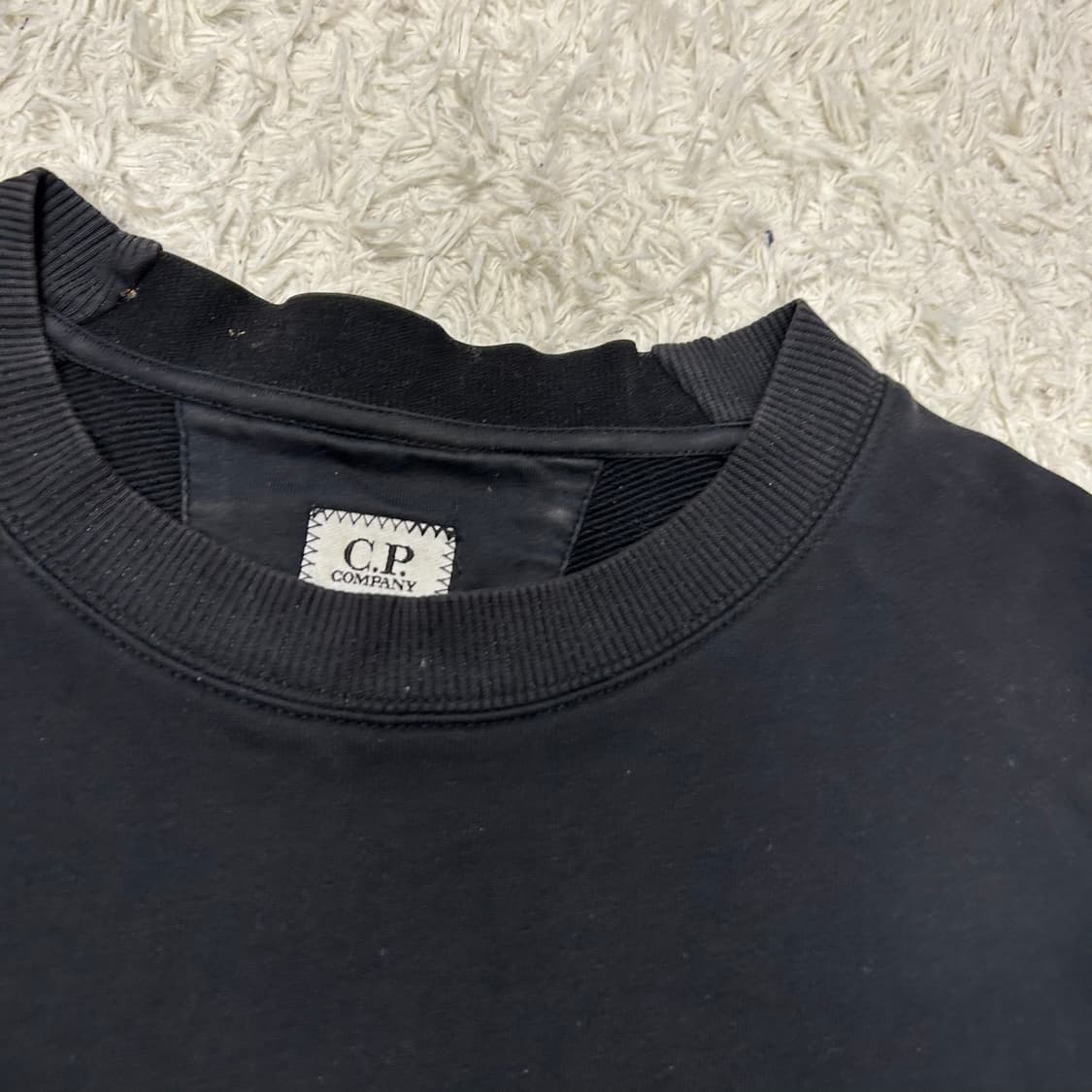 C.P. Company Black Sweatshirt(목늘어남) 상품이미지6