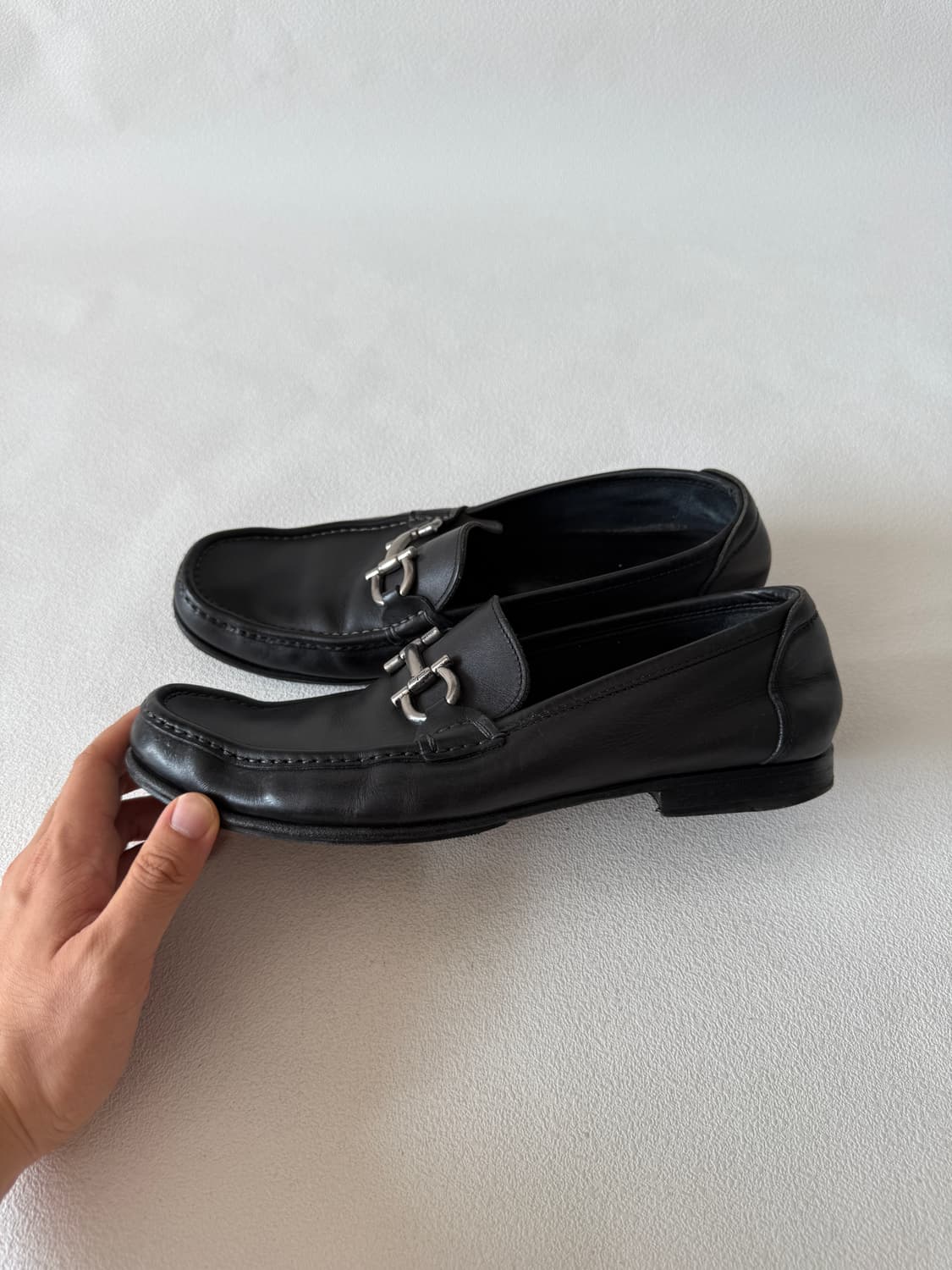[US7.5]살바토레페라가모(Salvatore Ferragamo)레더로퍼 상품이미지1