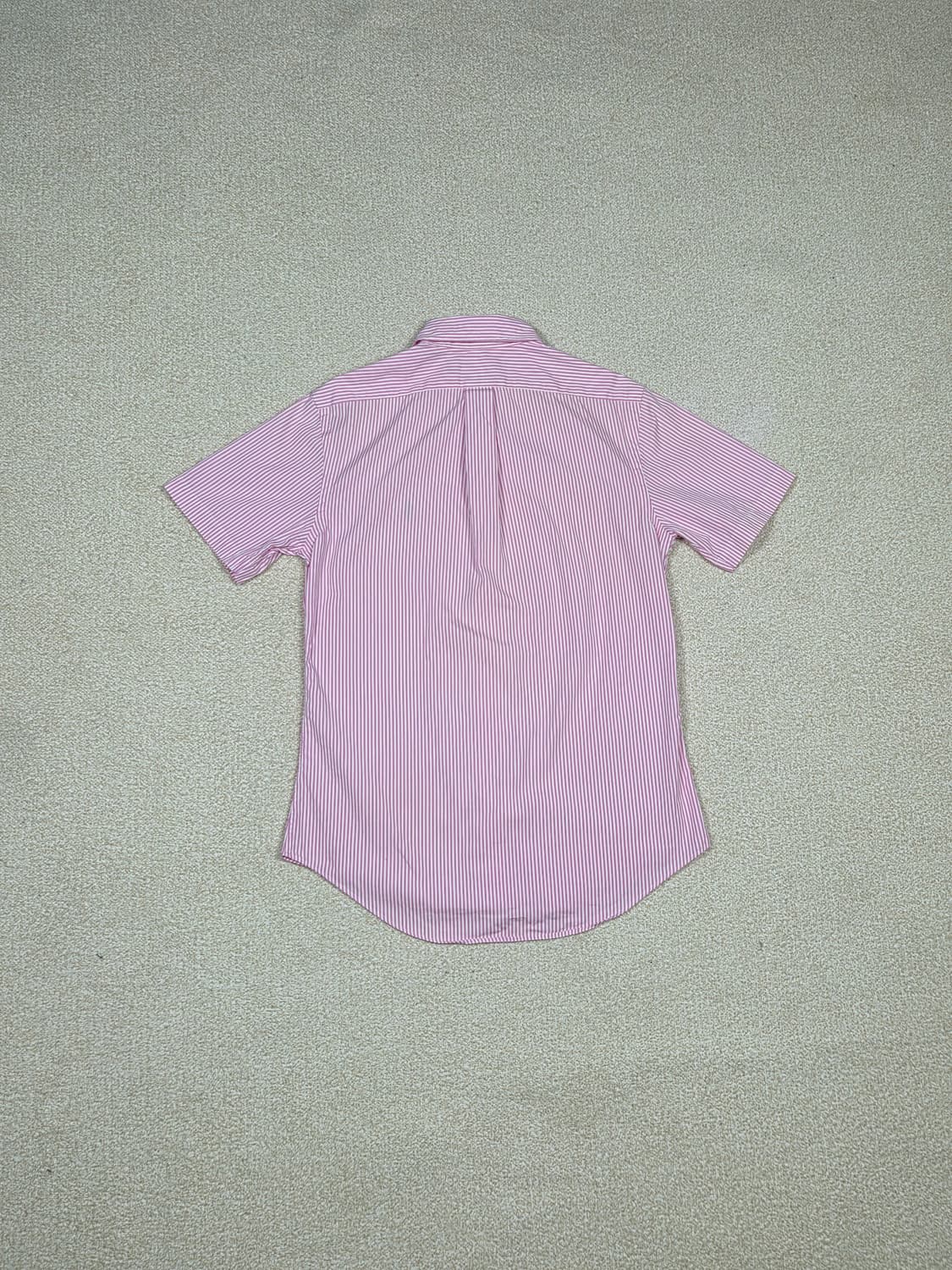 [폴로 랄프로렌] 커스텀핏 핀스트라이프 반팔 드레스 셔츠 | S00060 상품이미지8