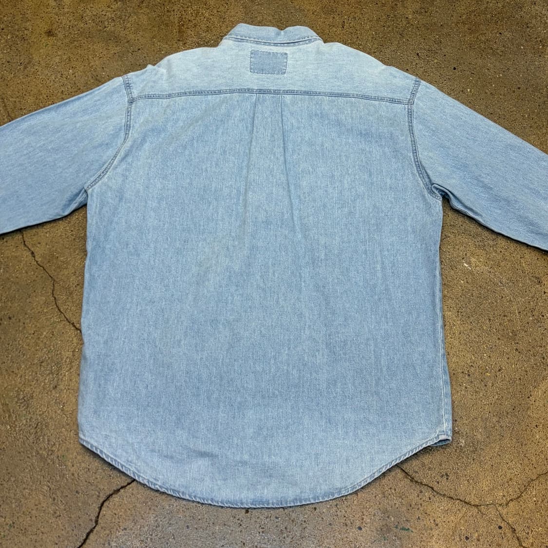 90s 미국빈티지 리바이스 청남방 데님셔츠 테네시 청셔츠 상품이미지7