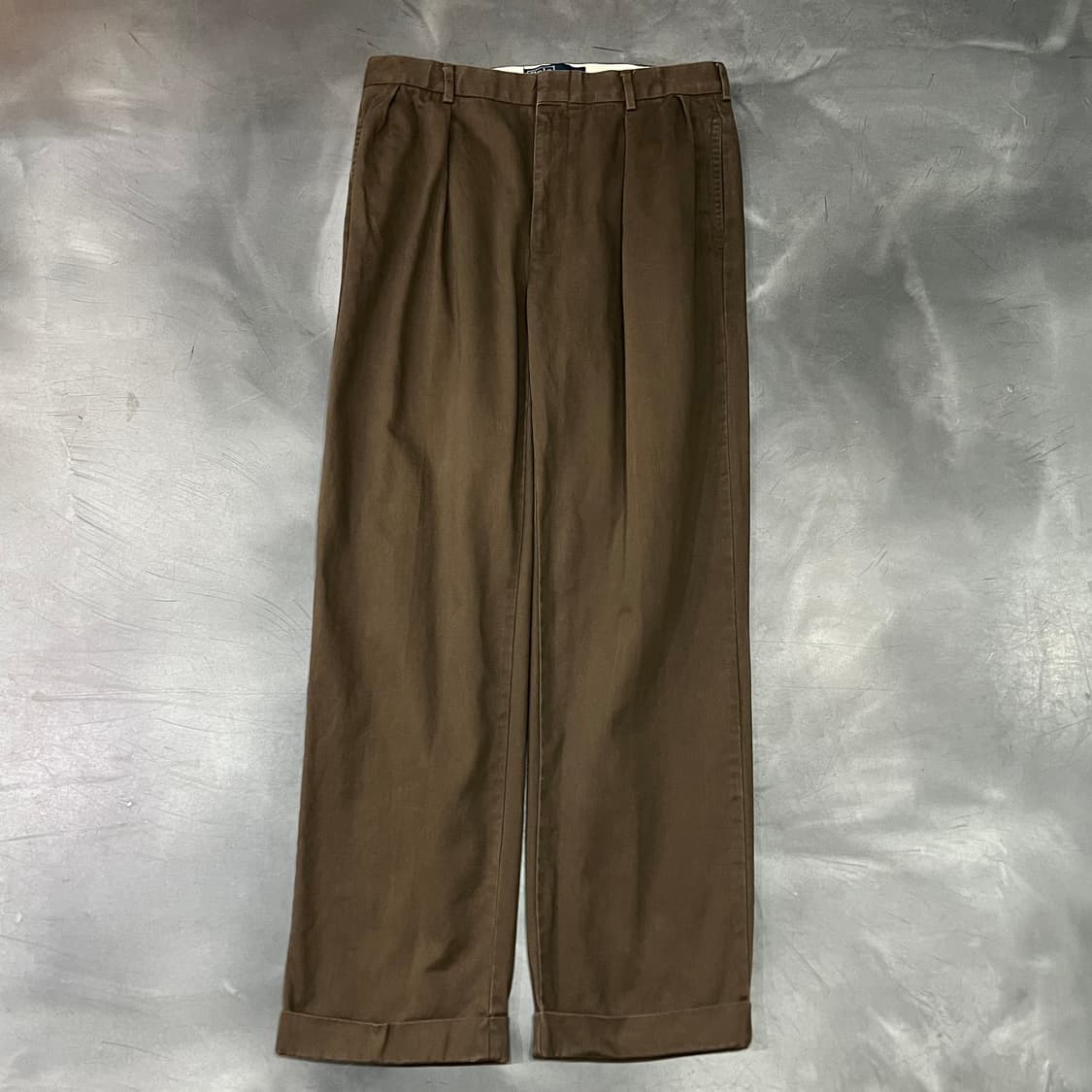  폴로랄프로렌 브라운 투턱 치노팬츠 y15526 상품이미지1