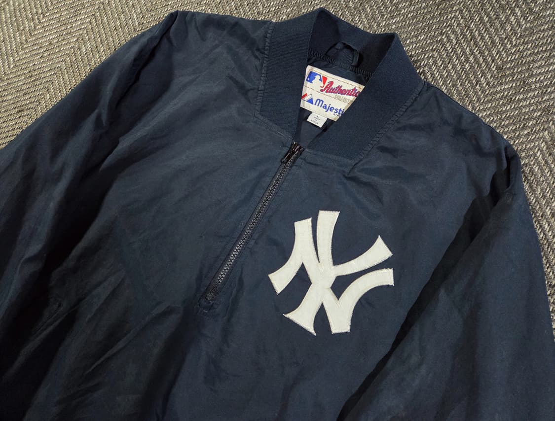 마제스틱 뉴욕 양키스 웜업 자켓 상품이미지3