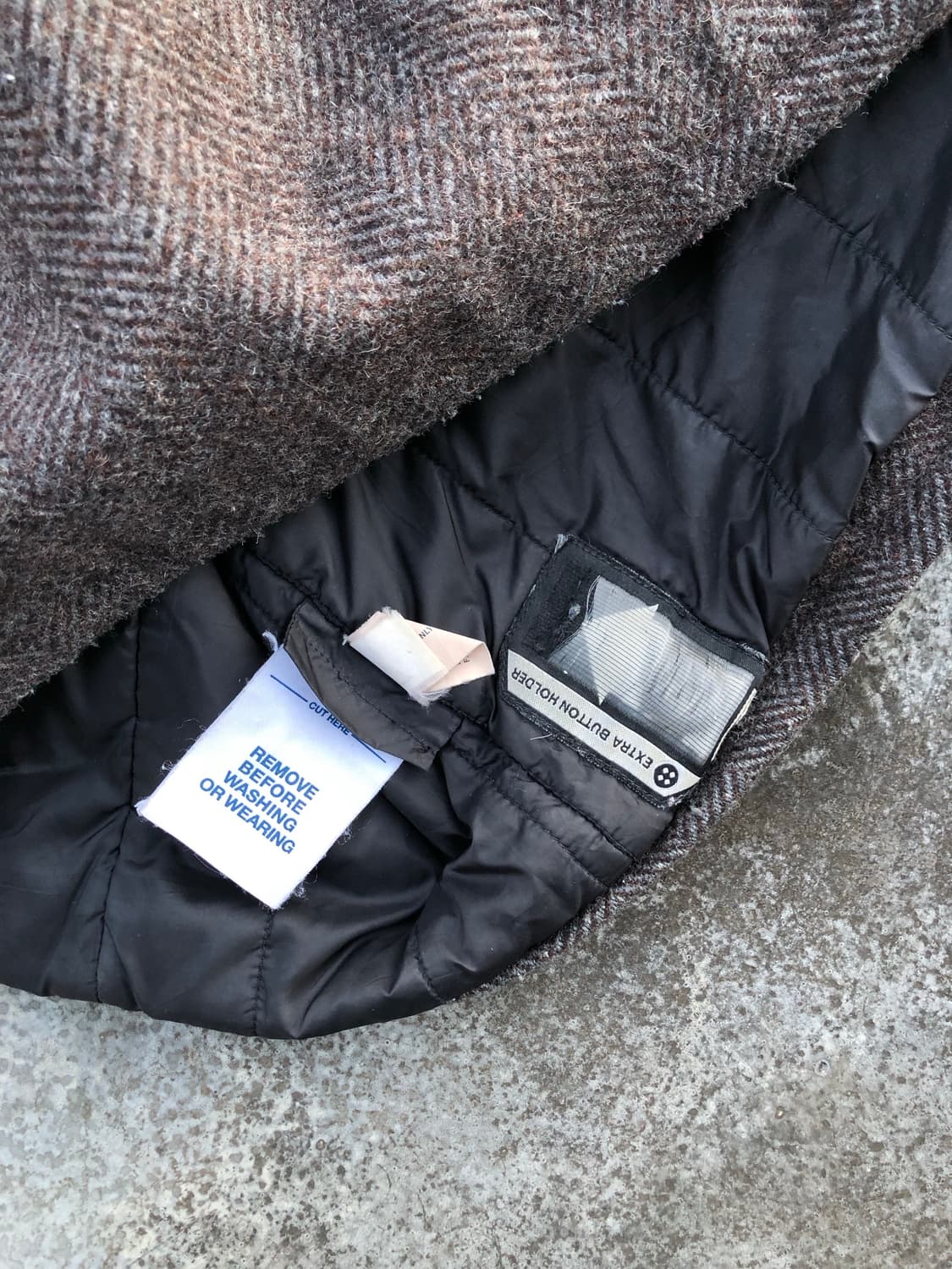 올드 갭 울 자켓 상품이미지5