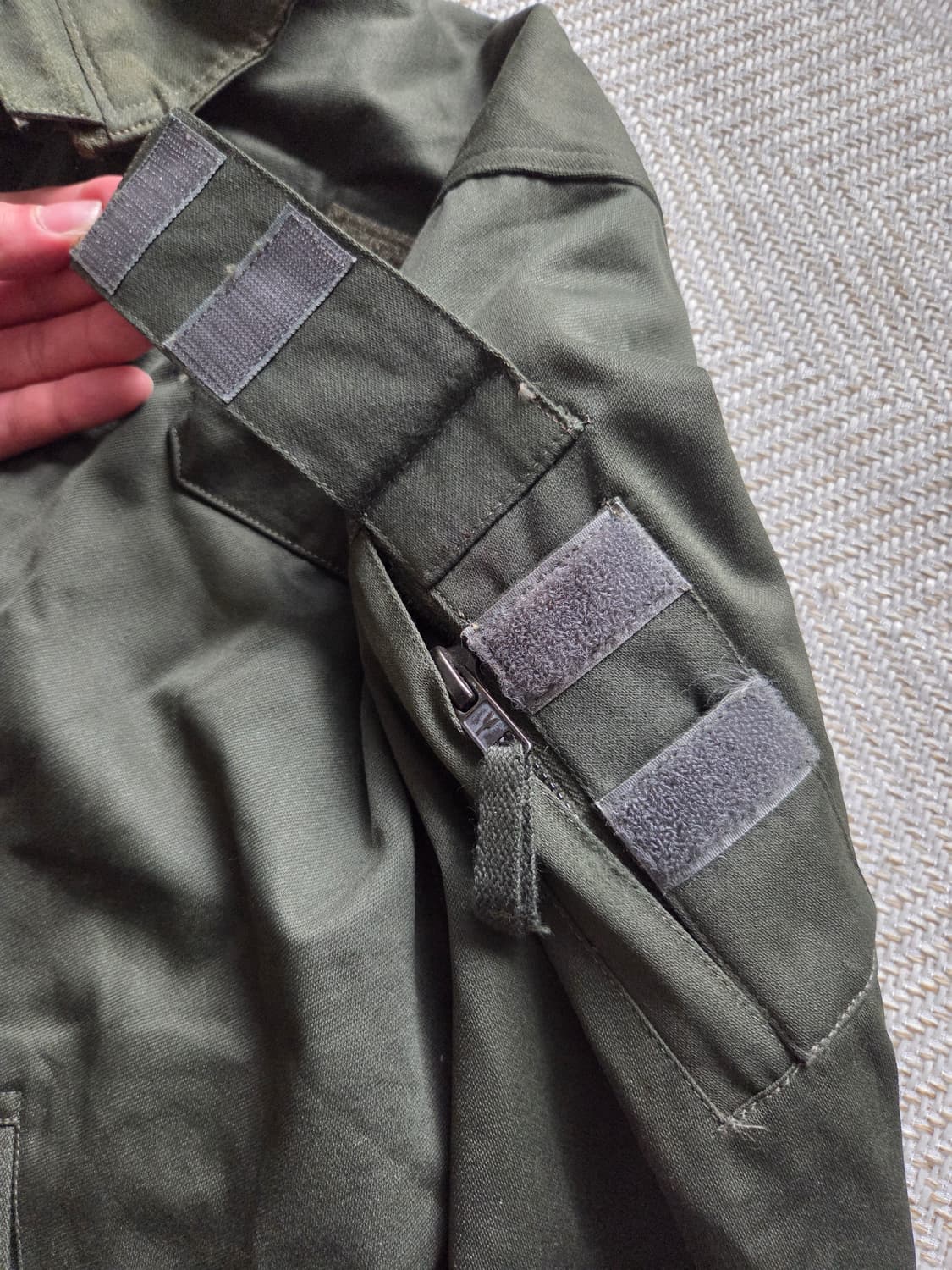 2008 OG 프랑스 공군 플라이트 자켓 LARGE
 상품이미지8