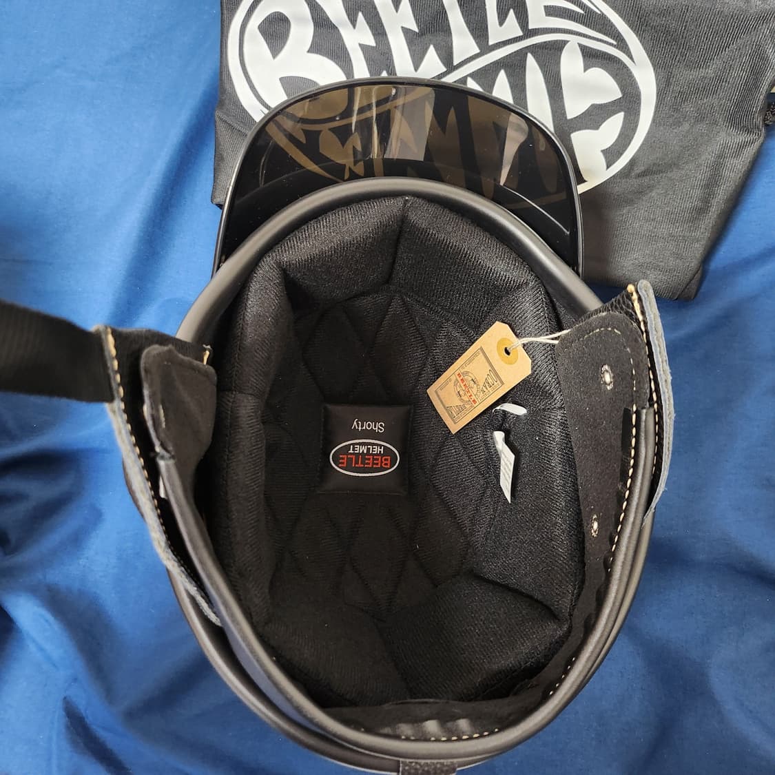 오션 비틀 쇼티4 OCEAN BEETLE 클래식 반모 헬멧 상품이미지3