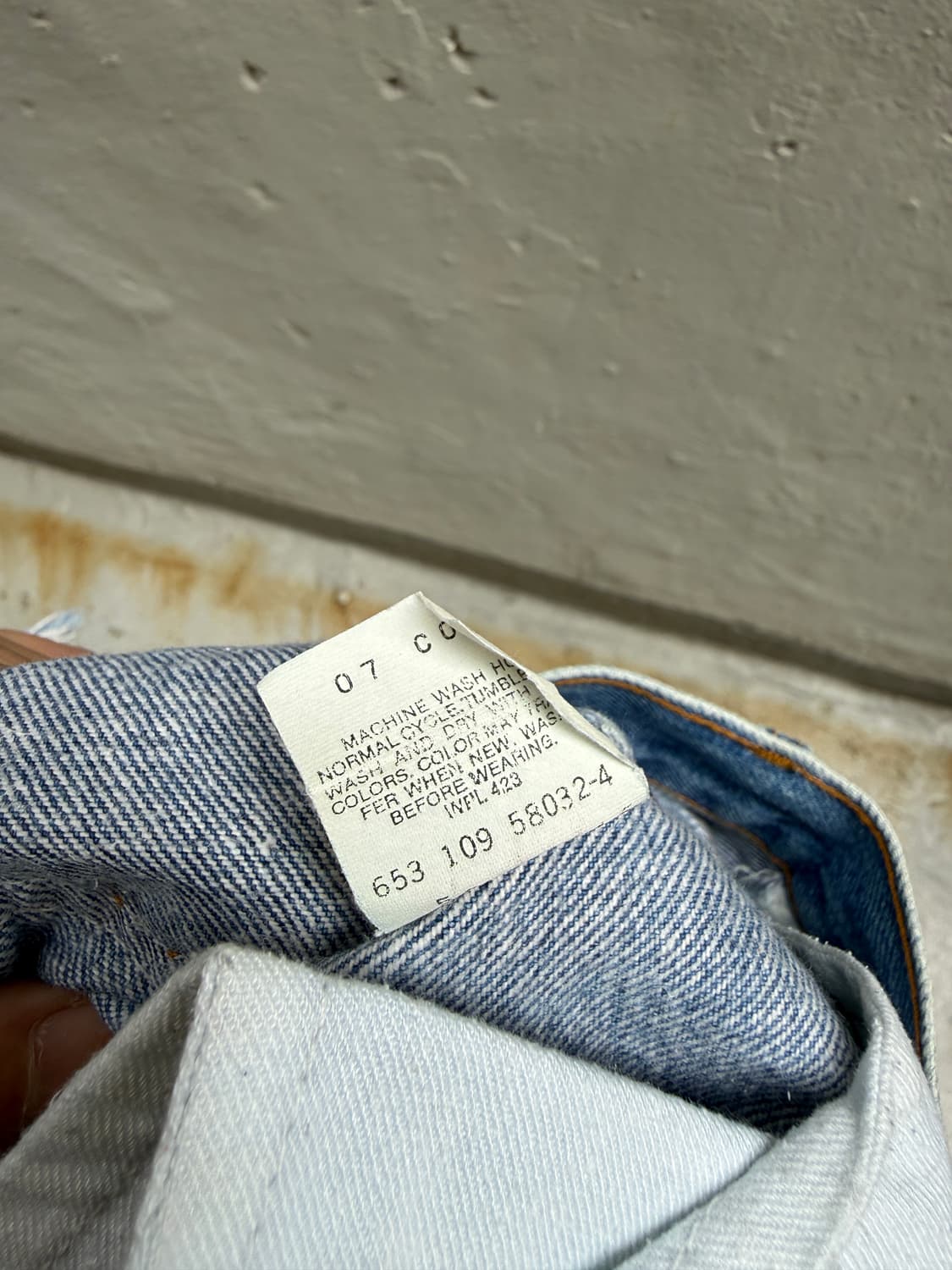 80~90s 리바이스 501 상품이미지7