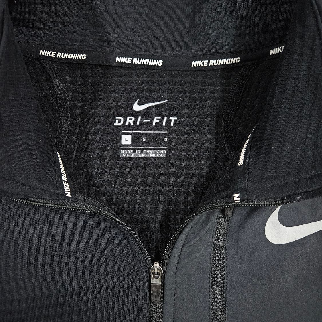 L 100) 나이키 드라이핏 러닝 기모 드릴탑 반집업 긴팔티 상품이미지5