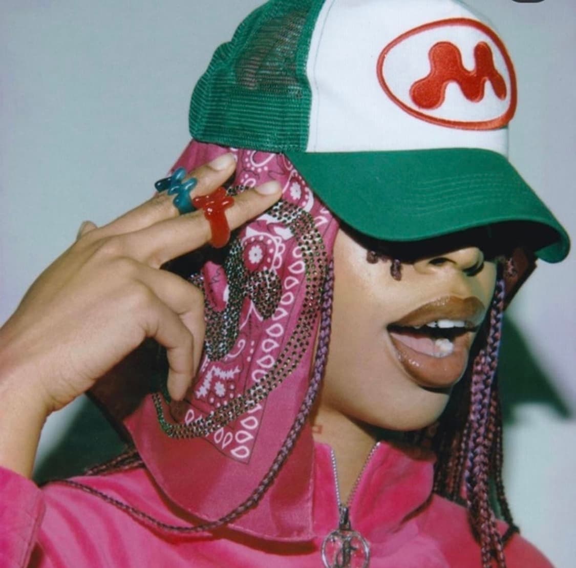 Mowalola 모와로라 트러커 캡 상품이미지2