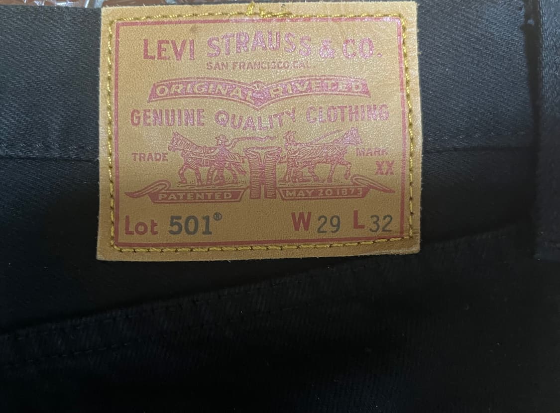 리바이스 510 프리미엄 블랙 29x32 상품이미지4