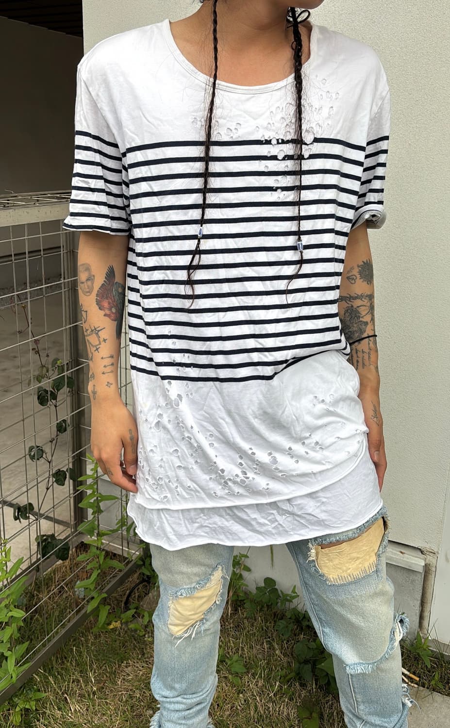 Double Layered Bullet Tee 상품이미지4