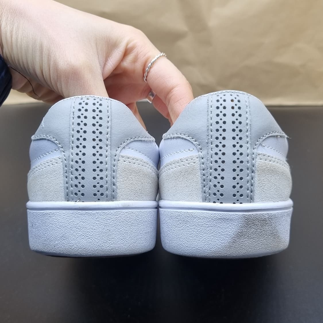 프레드페리 여성가죽스니커즈37 240 상품이미지4