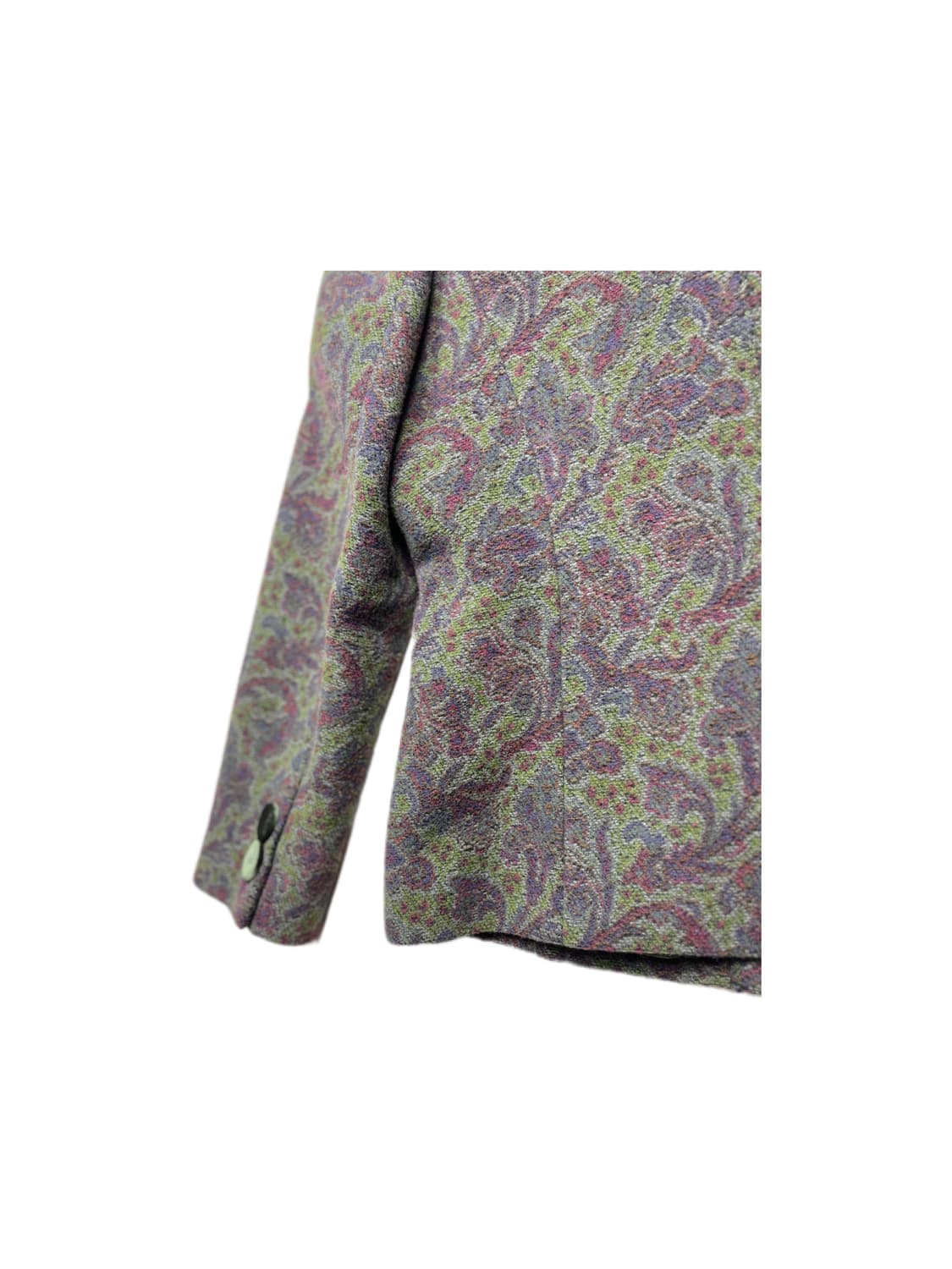 패턴 울 코트 상품이미지7