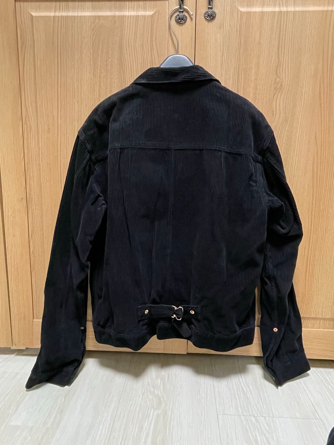 헤리티지플로스 코듀로이 자켓 블랙 m 상품이미지5