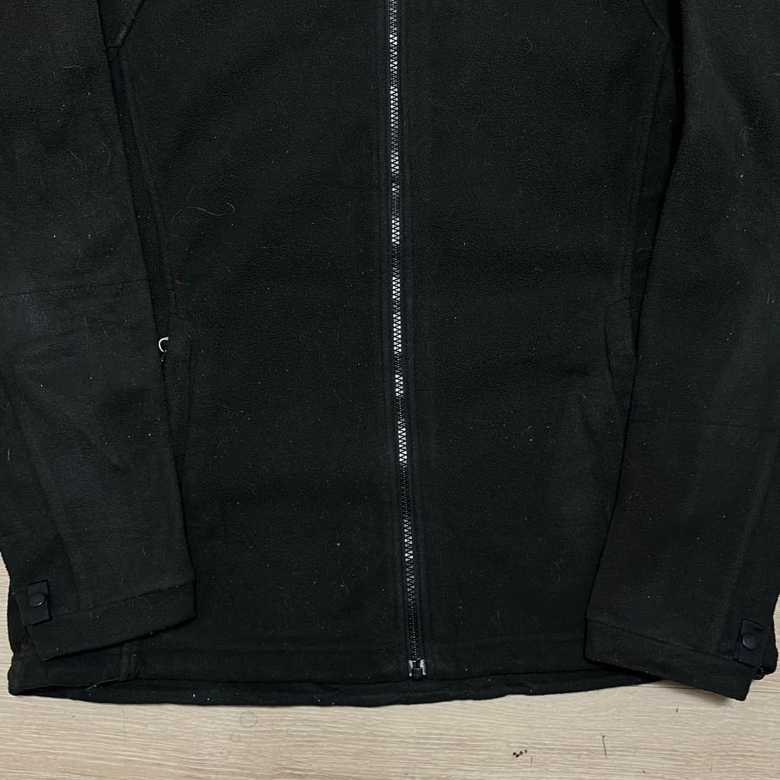 노스페이스 하프돔 로고 후리스 플리스 집업자켓 [블랙] L/100 상품이미지3