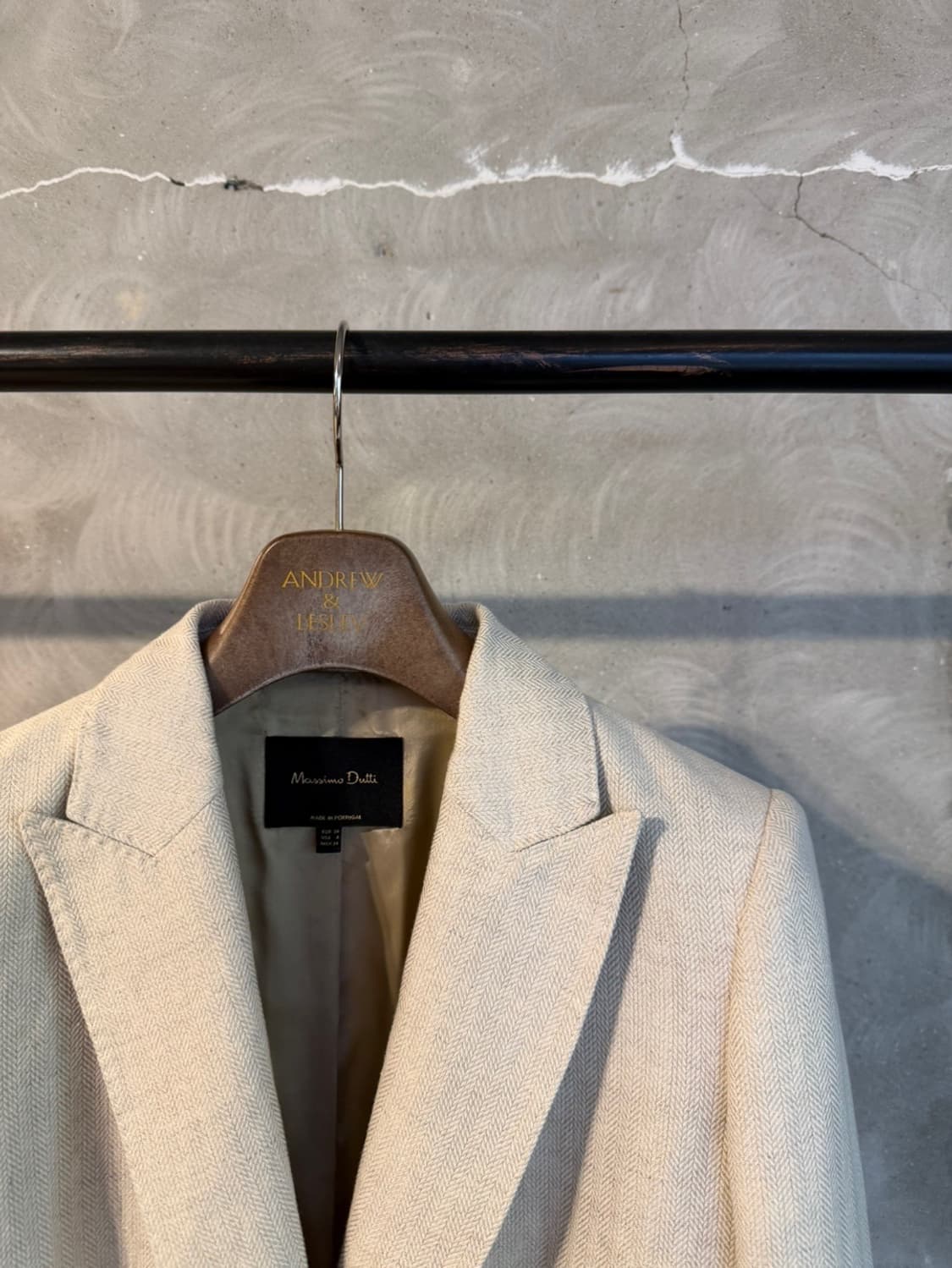 마시모두티 리넨 테일러드 자켓 55 상품이미지4