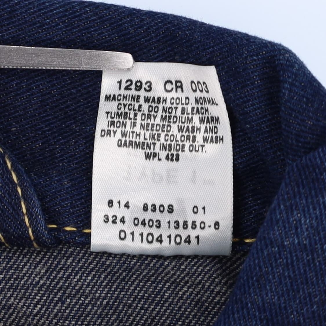 [L] 리바이스 Type1 아이코닉 웨스턴 트러커 데님 청자켓 N6936 상품이미지6