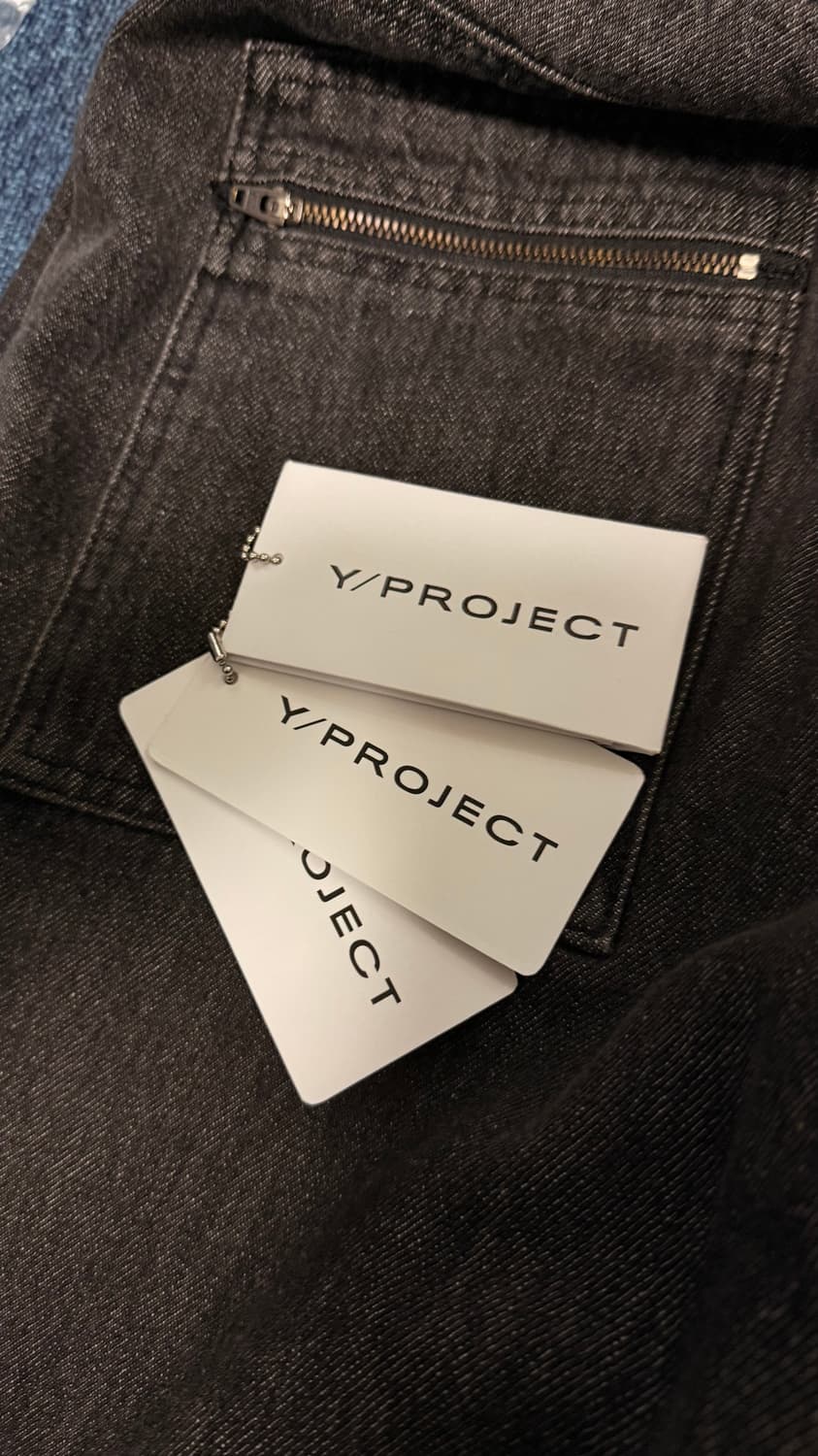 와이프로젝트 팝업진 흑청 XS 상품이미지6