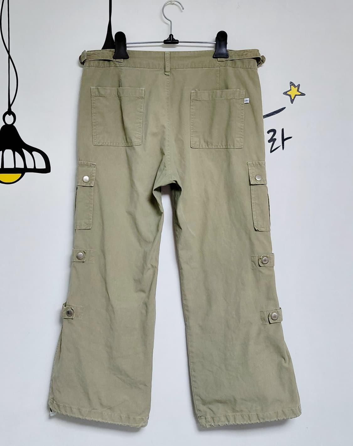 [28] Hollister Deli & Jeans 빈티지 멀티 포켓 카고 상품이미지8