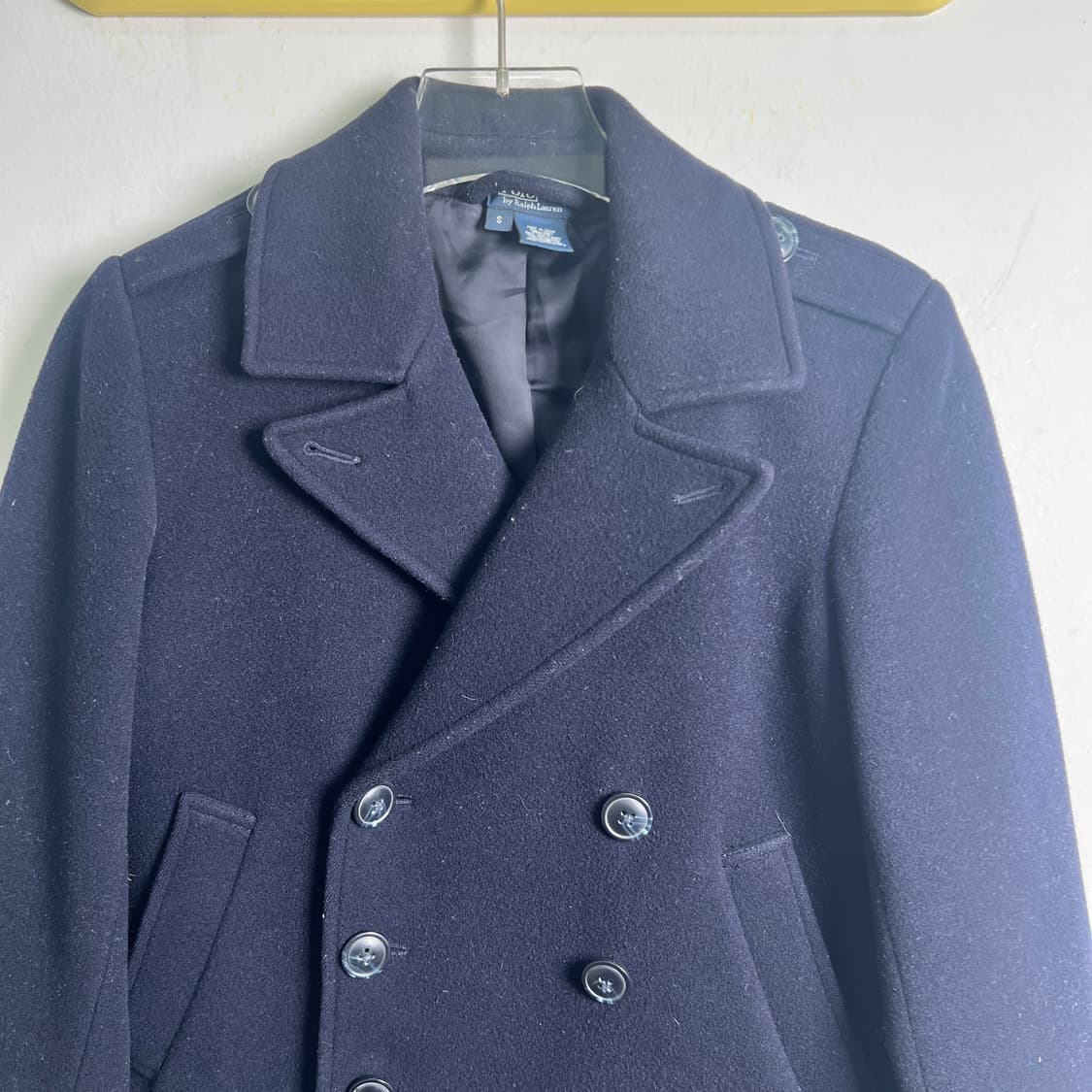 폴로 랄프로렌 네이비 피코트 S 상품이미지4