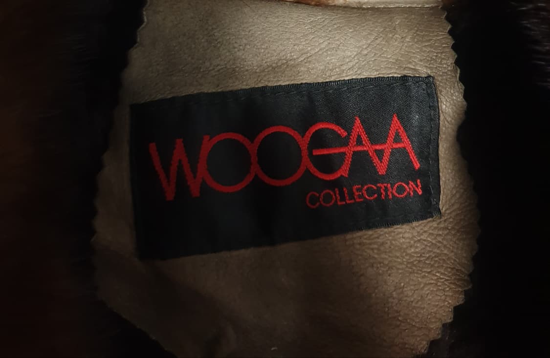 WOOGAA 컬렉션 밍크퍼 양가죽 안감양털 헌팅 자켓 (XXL) 상품이미지4