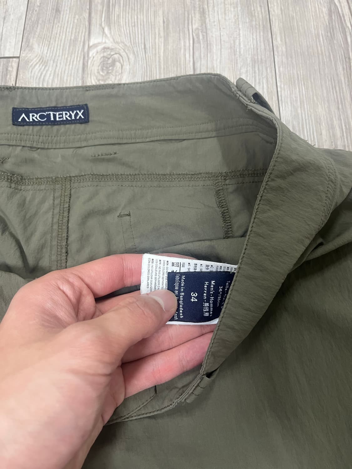 아크테릭스 카고반바지 34 상품이미지3