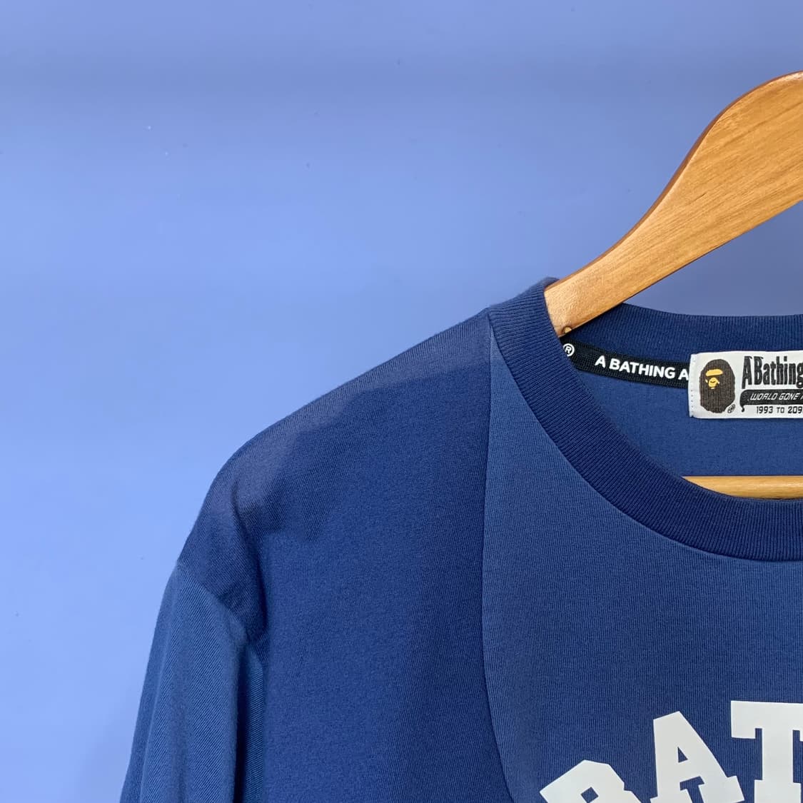 베이프 로고 레터링 반팔 상품이미지8