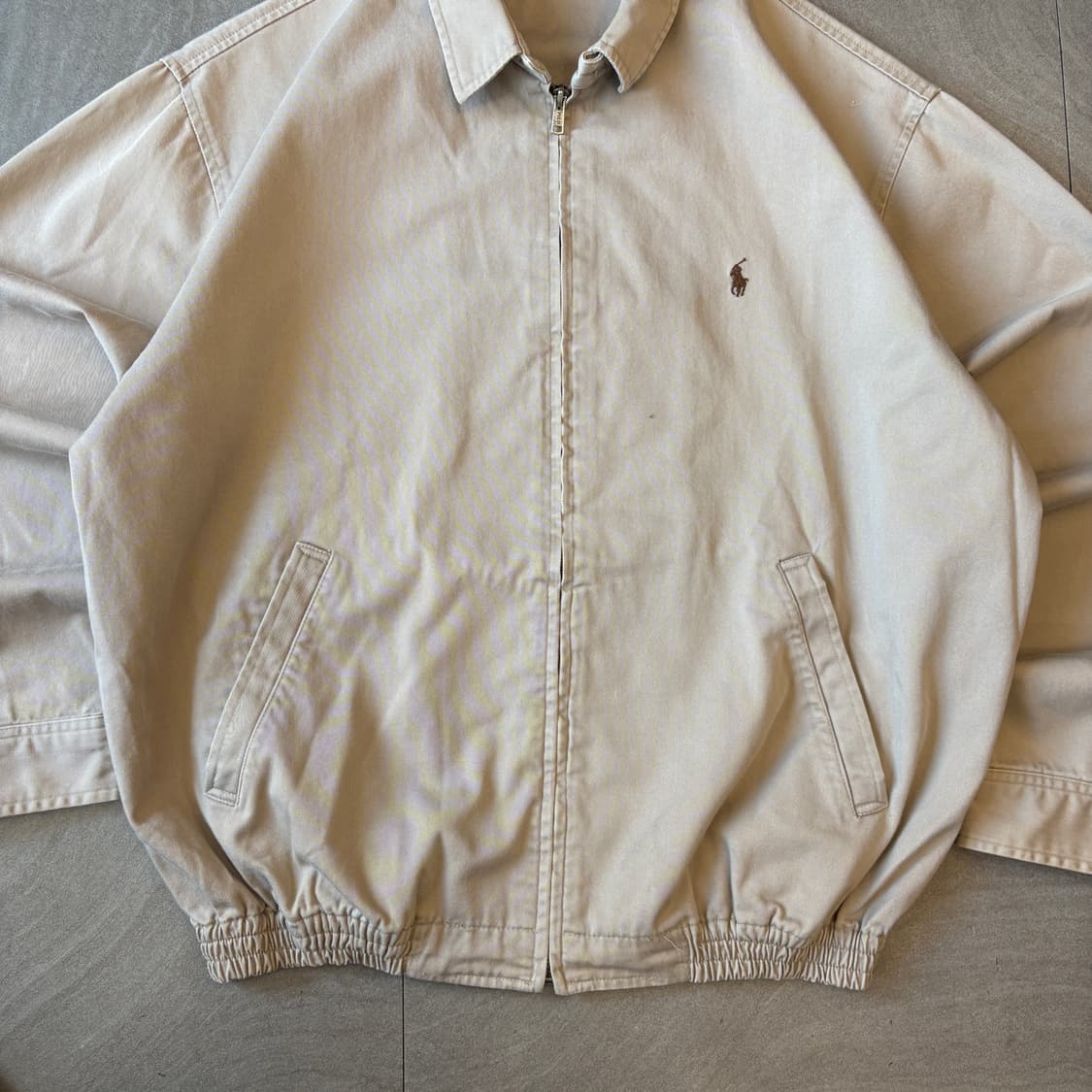 폴로 정품 베이지 스윙톱 자켓 상품이미지4