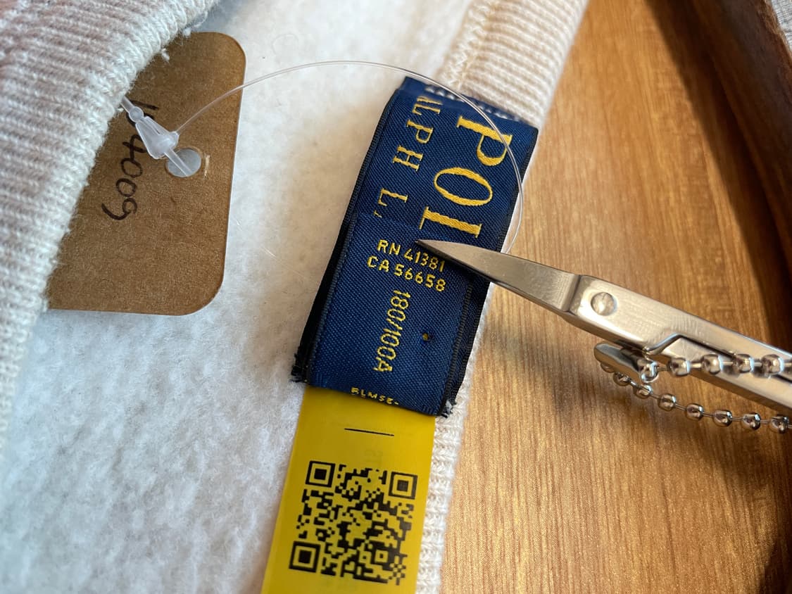 폴로 랄프로렌 로고 맨투맨(QR정품인증) 상품이미지5