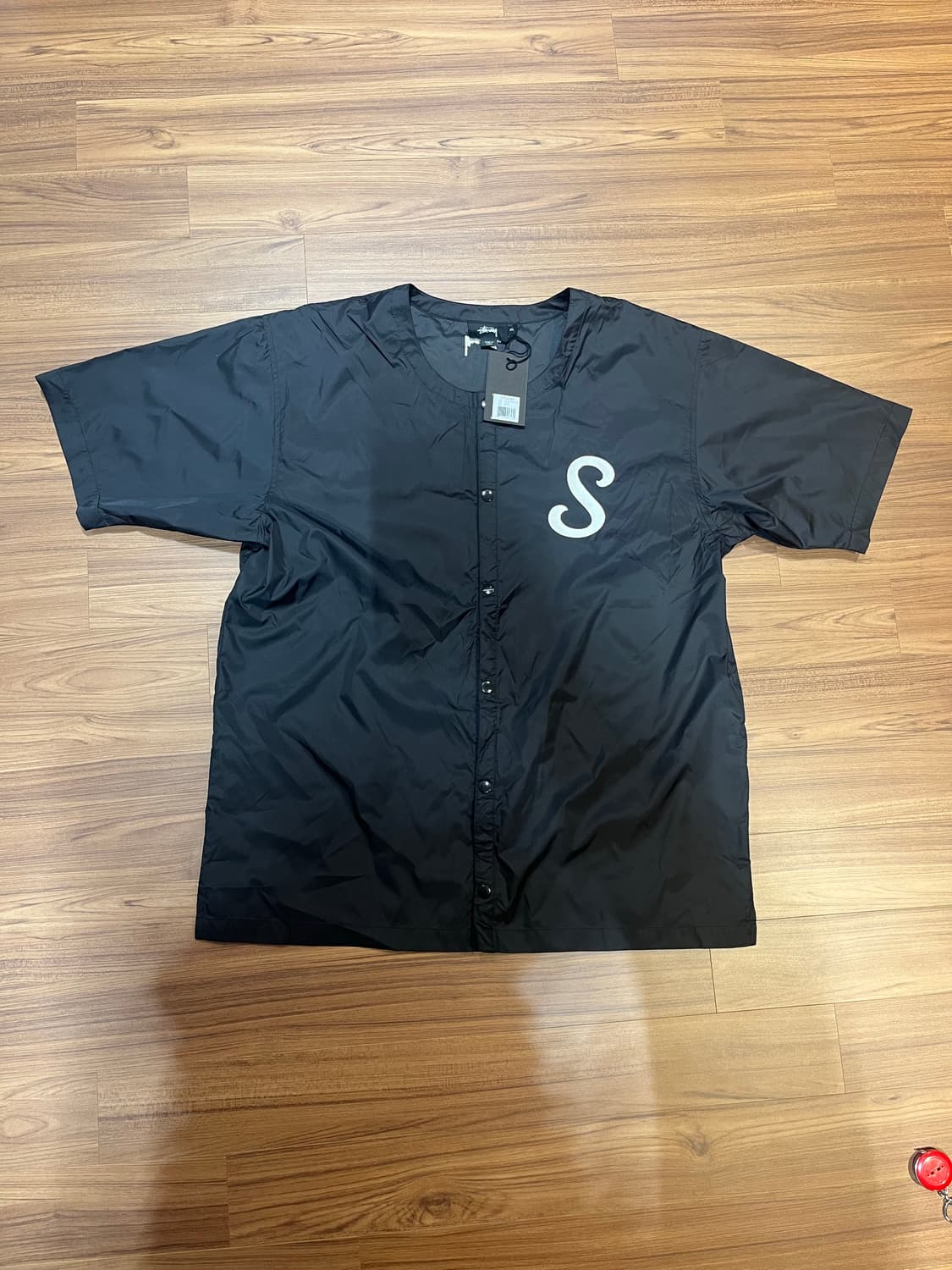 스투시 나일론 야구셔츠 XL 새제품 상품이미지1