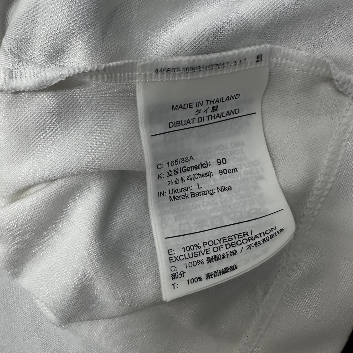 NIKE 나이키 스우시 여성 크롭 긴팔티셔츠 L 상품이미지8