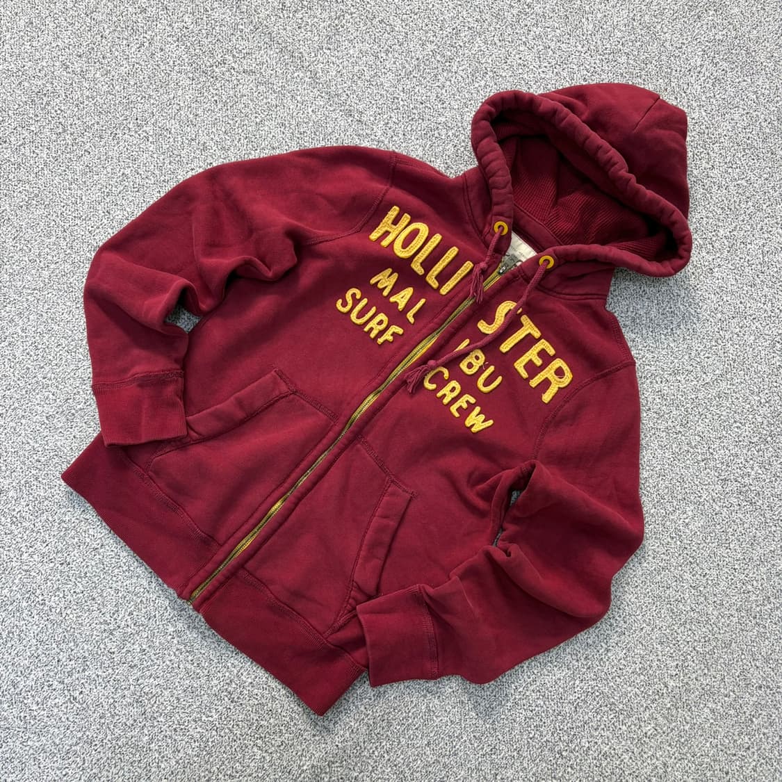 S 홀리스터 남성 기모 후드 집업 0401J 상품이미지1