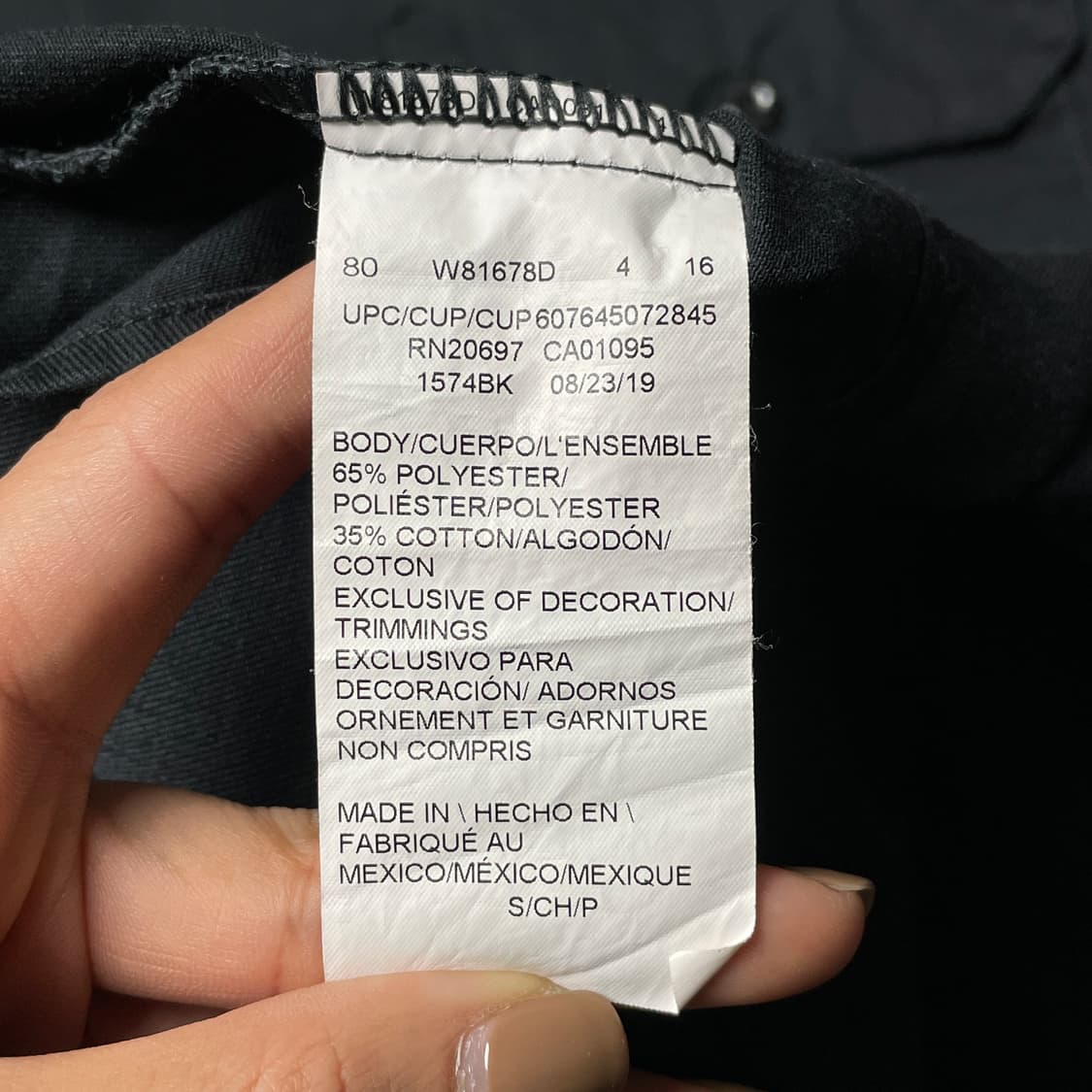 DICKIES 디키즈 빈티지 블랙 반팔 워크 셔츠 A00938 상품이미지10
