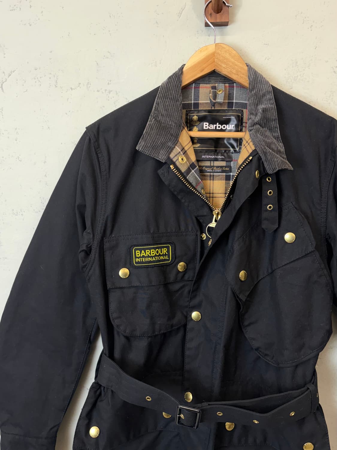 바버 인터네셔널 A7 왁스 자켓 상품이미지4