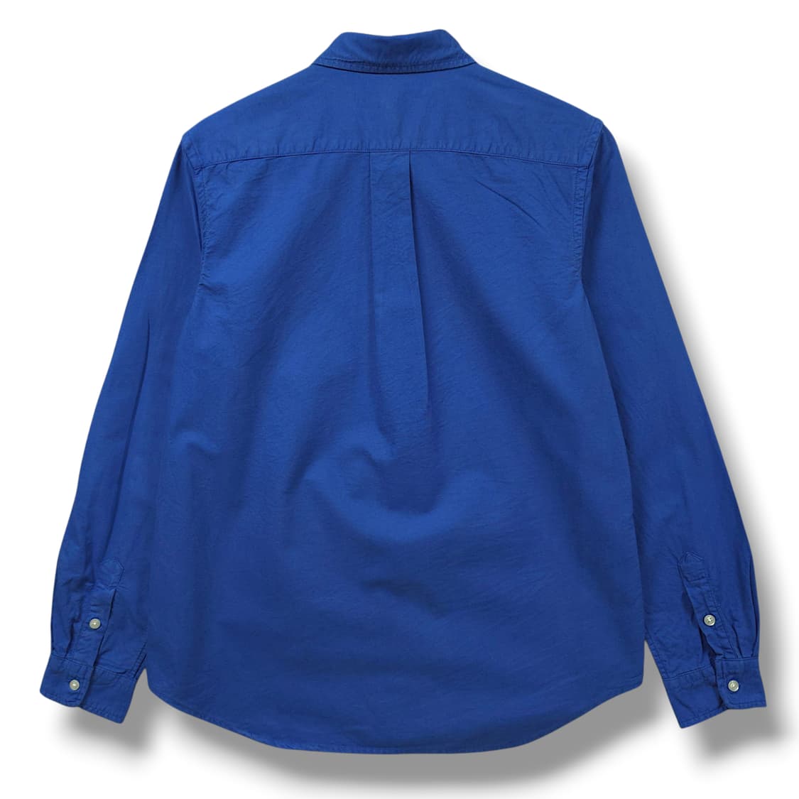 [S] 폴로 블루 버튼다운 코튼 긴팔셔츠 상품이미지2