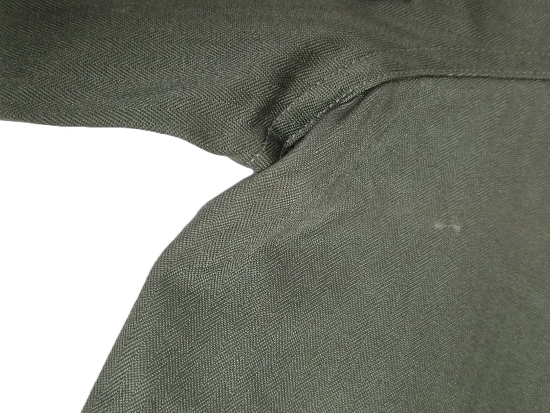 국군 구형 훈련복 민무늬 전투복 상의 자켓 (M) (1) (미사용품) 상품이미지5