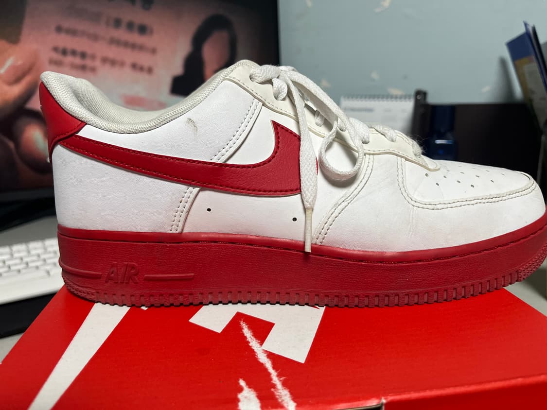 나이키 에어포스 레드 260 상품이미지4