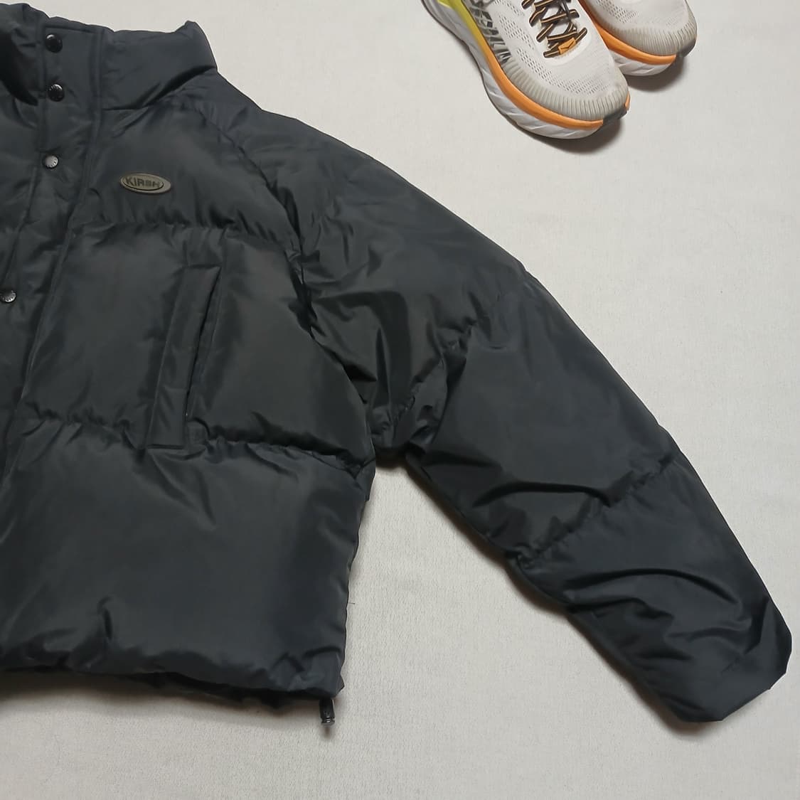 kirsh 키르시 체리 푸퍼 크롭 숏패딩 겨울 자켓 다운 상품이미지5