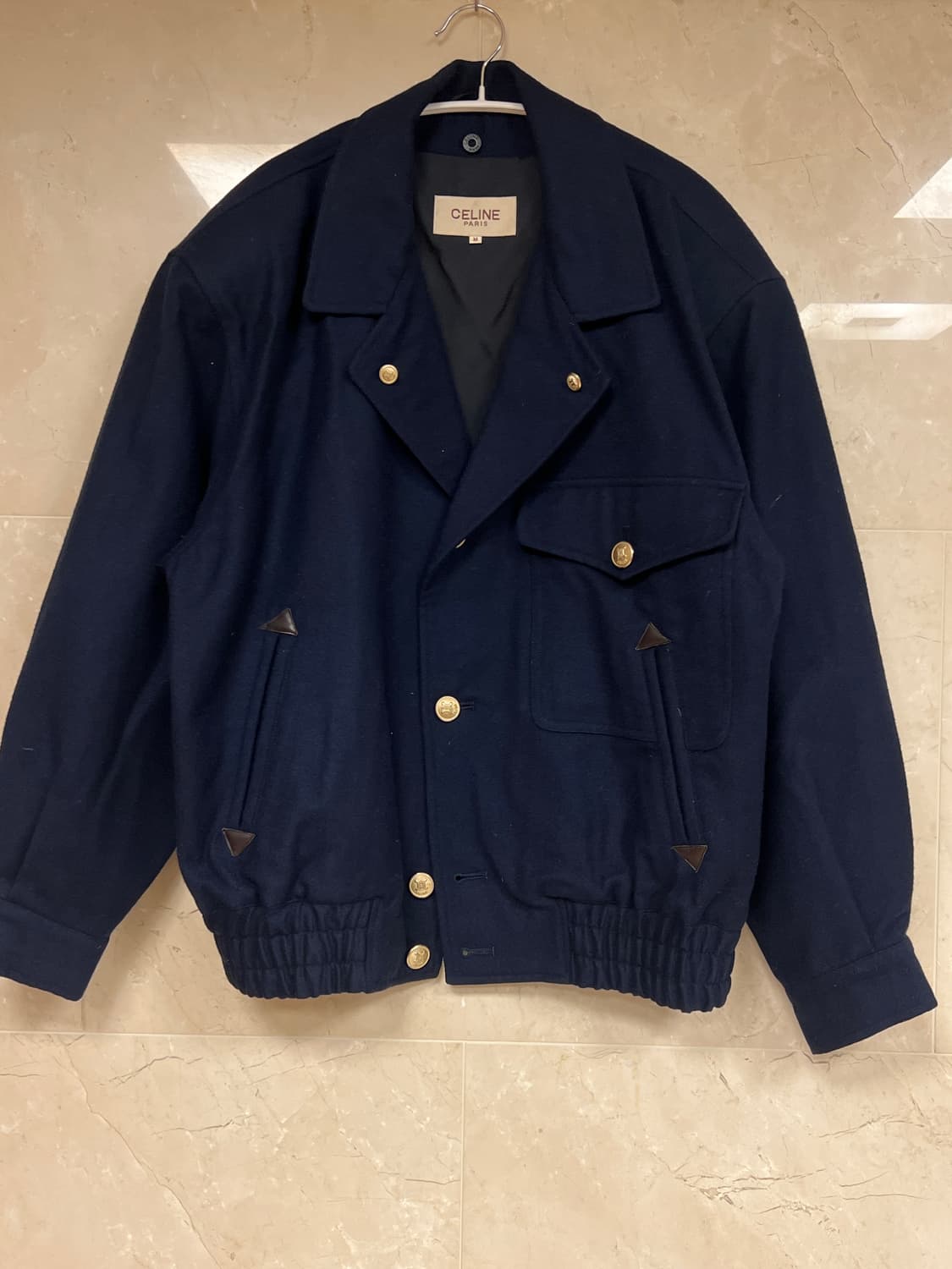 셀린느 빈티지 블루종자켓  상품이미지1
