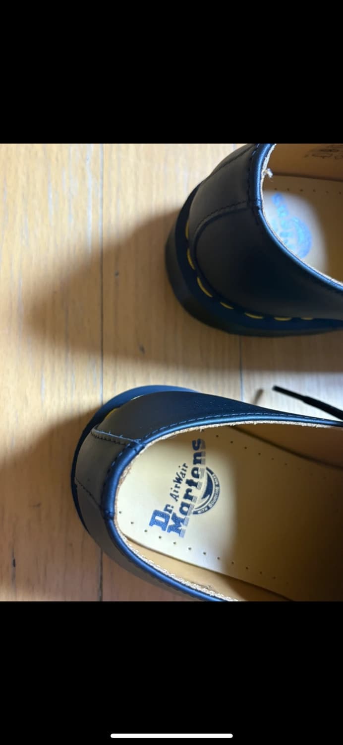 닥터마틴 1461 스무스 블랙 uk8(270) 1회착 상품이미지5