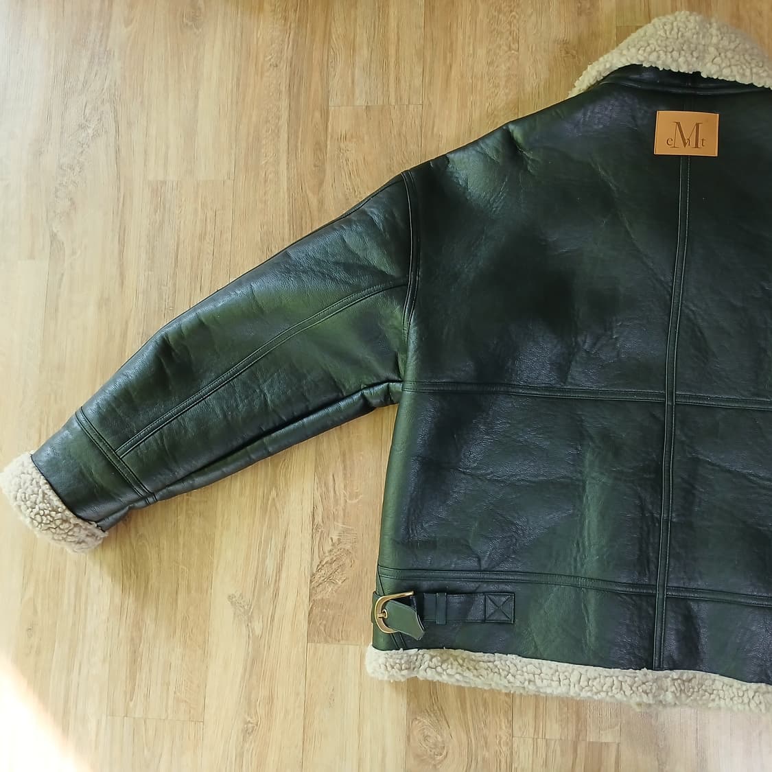 mucent 무센트 무스탕 남녀공용 양털 패딩 자켓 상품이미지8