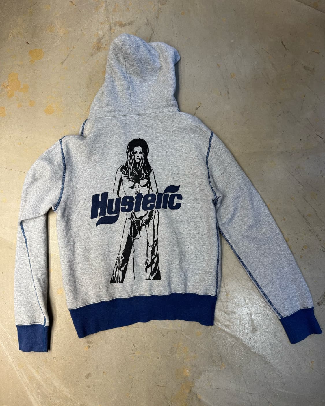 Hysteric Glamour 히스걸 빅 로고 후드집업 상품이미지4