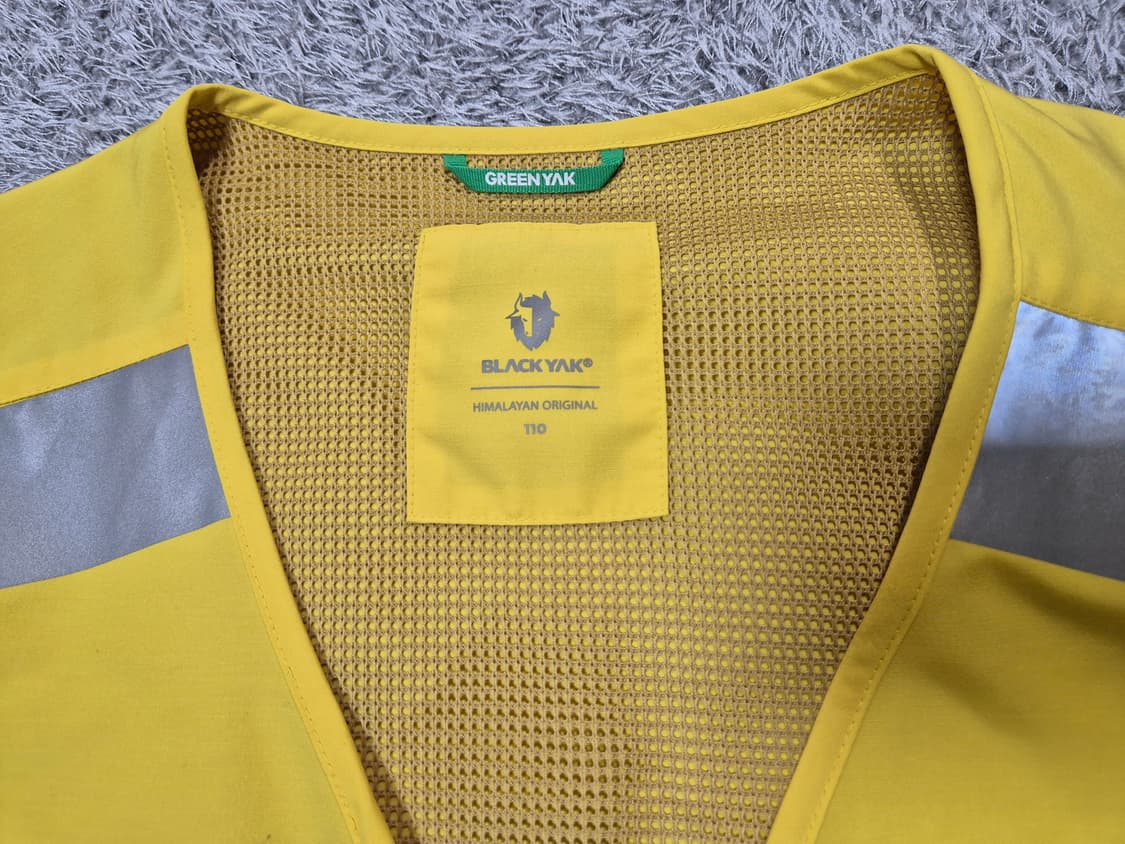 [새상품]블랙야크 남성 안전 조끼 110 상품이미지5