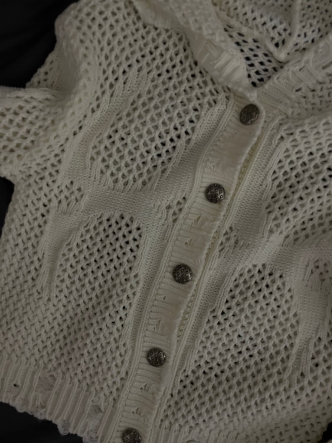 떠그클럽 네트 후드 니트 상품이미지5