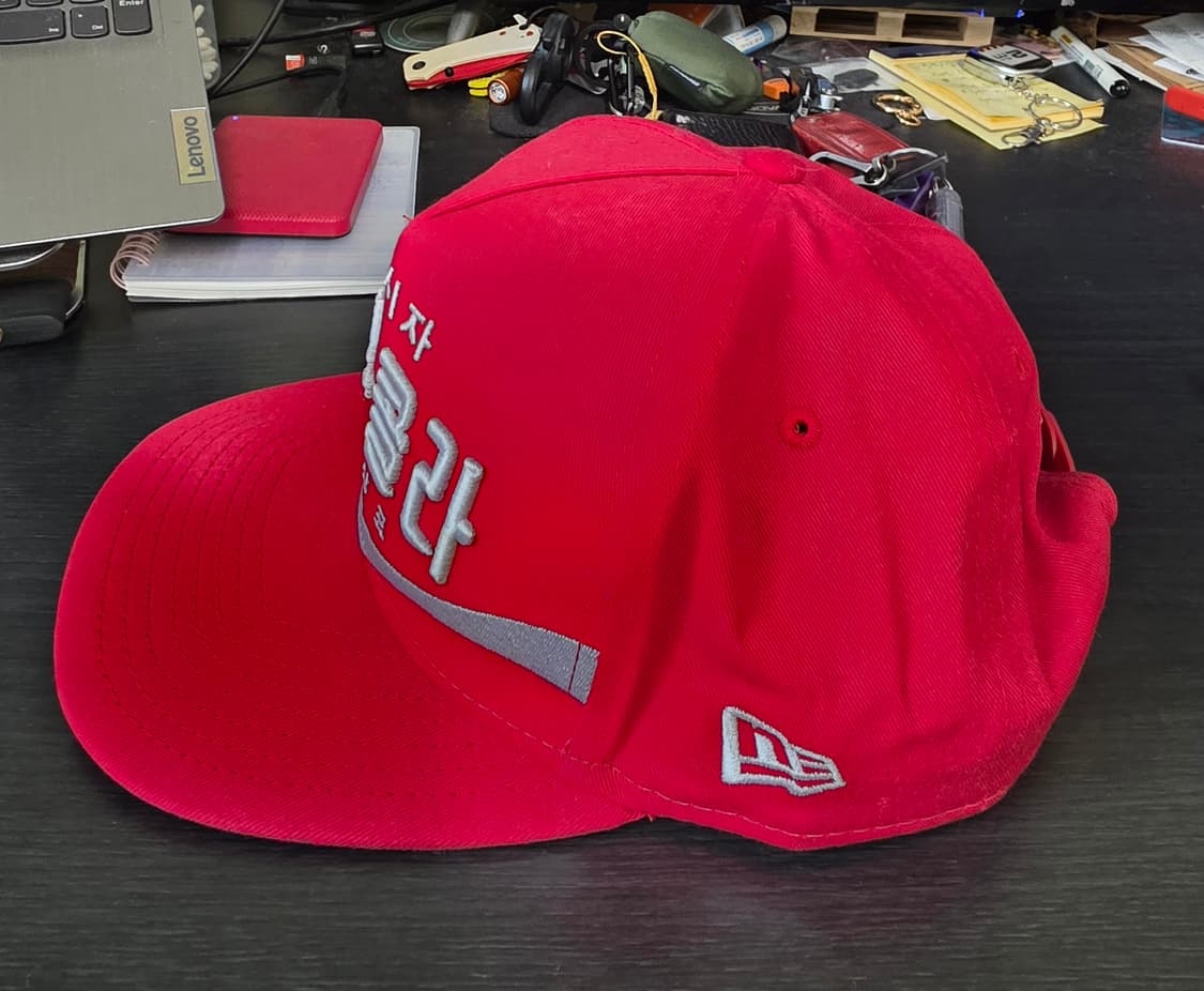 코카콜라 X 뉴에라 콜라보 캡모자 M-L 상품이미지2