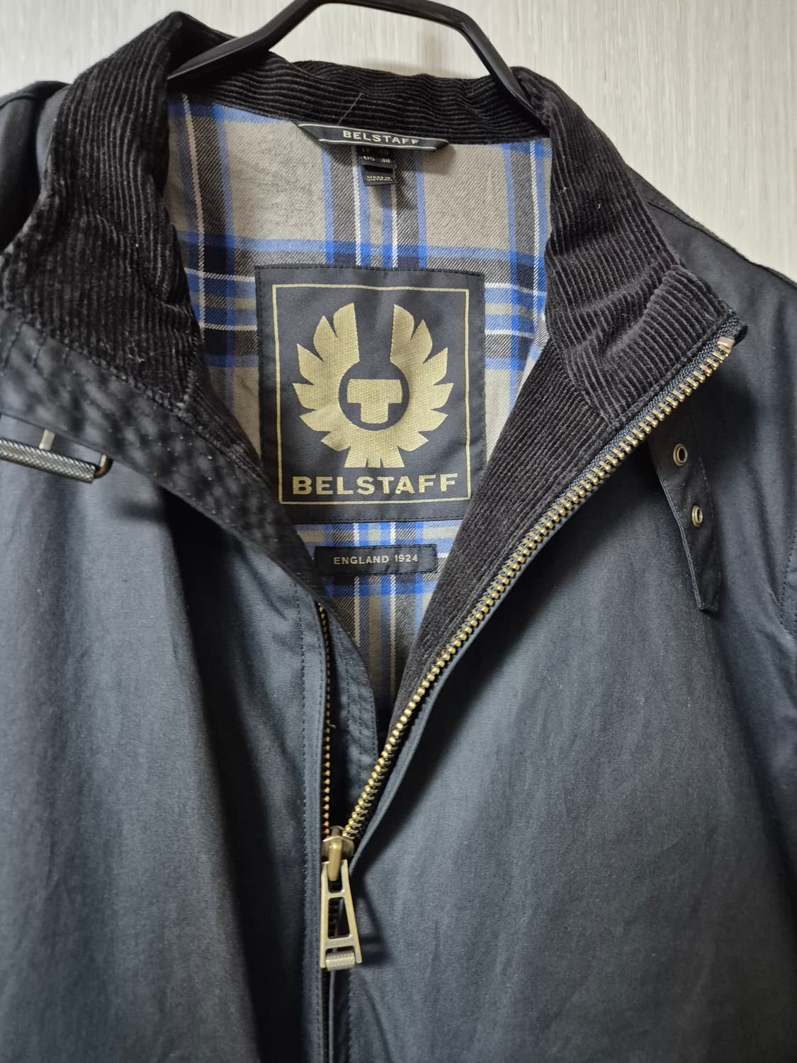 (정품) 벨스타프 스카우트  바람막이 자켓 봄버 왁싱자켓 38 상품이미지5