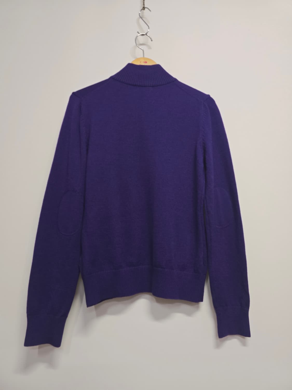 라코스테 퍼플 니트 집업 가디건 상품이미지5