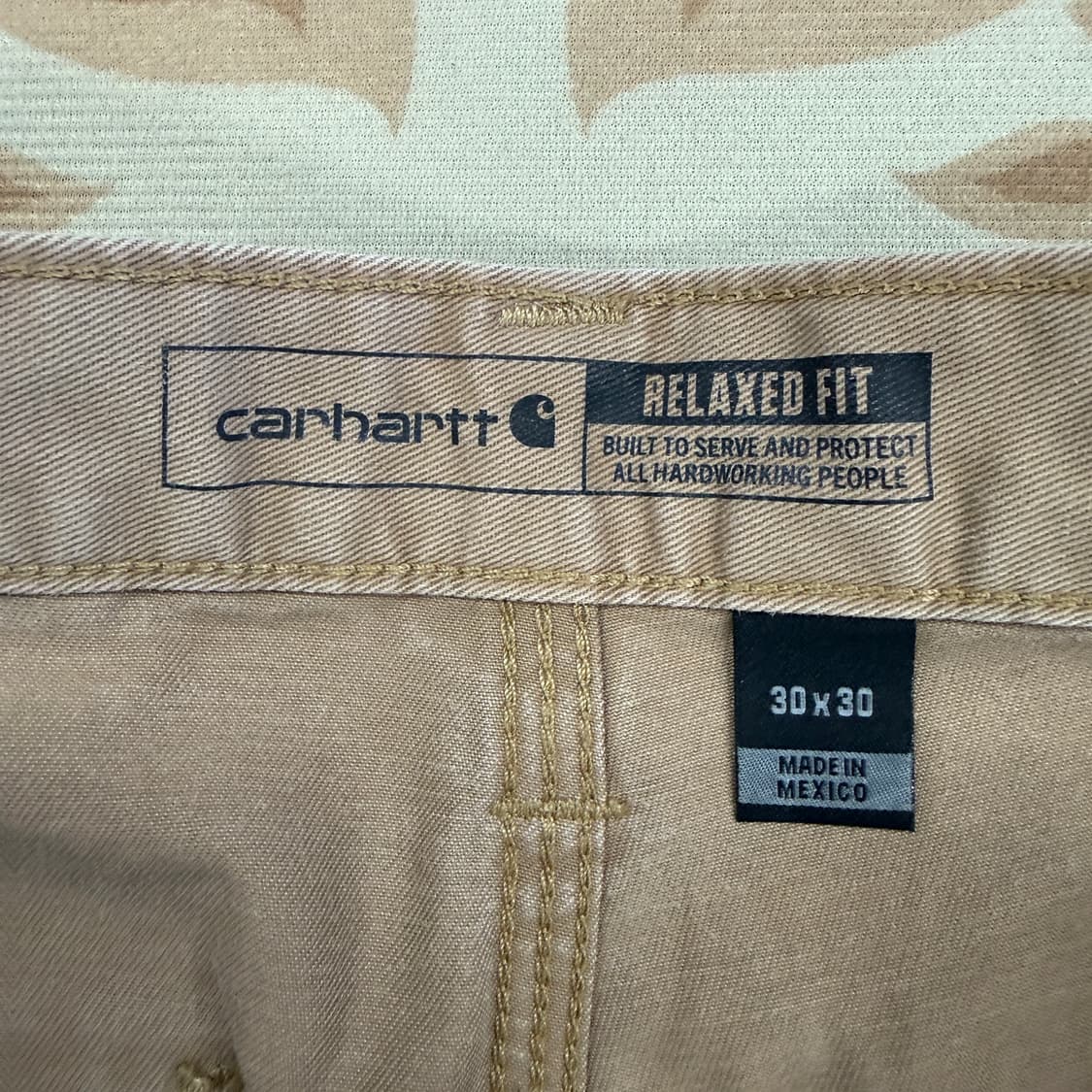 (30)칼하트 Carhartt 싱글니 카펜터 팬츠(베이지) 상품이미지4